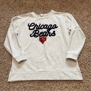 Chicago Bears NFL Team Apparel Knit Crewneck Womens size Large